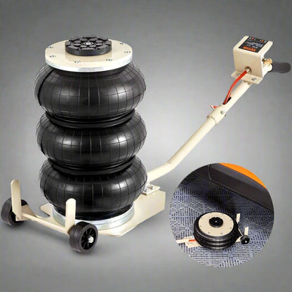 Cric Pneumatique - PneumaticJack™ - Beige - Voiturenet