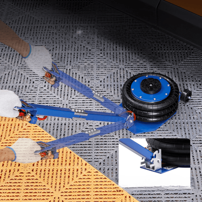 Cric Pneumatique - PneumaticJack™ - Bleu - Voiturenet