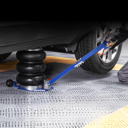 Cric Pneumatique - PneumaticJack™ - Bleu - Voiturenet
