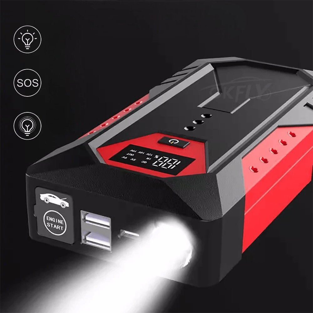 Démarreur Voiture - CarJumpStarter™ - Noir - Voiturenet