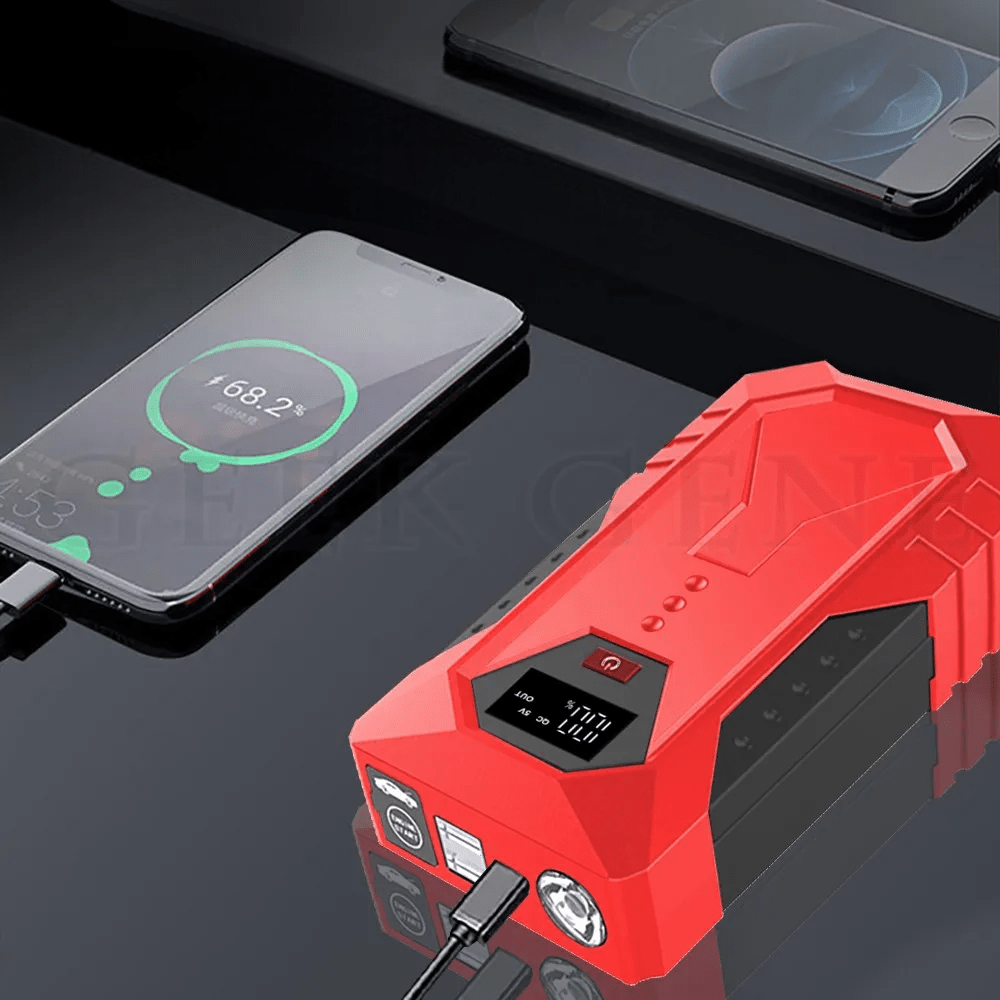 Démarreur Voiture - CarJumpStarter™ - Rouge - Voiturenet