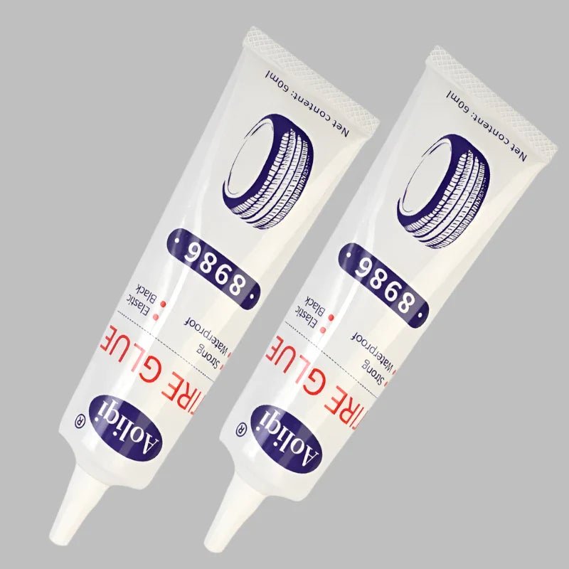 Réparation Pneu Crevé - CarTyreGlue™ - Blanc - Voiturenet