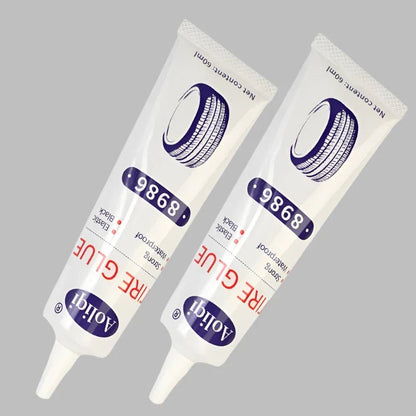 Réparation Pneu Crevé - CarTyreGlue™ - Blanc - Voiturenet